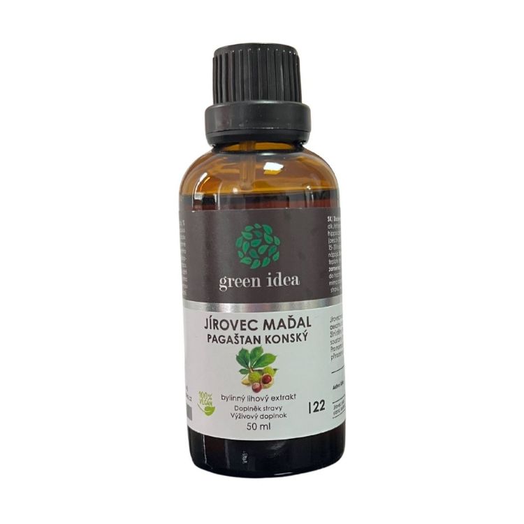 Obrázek Kaštan koňský – tinktura – kapky 50 ml – Green idea