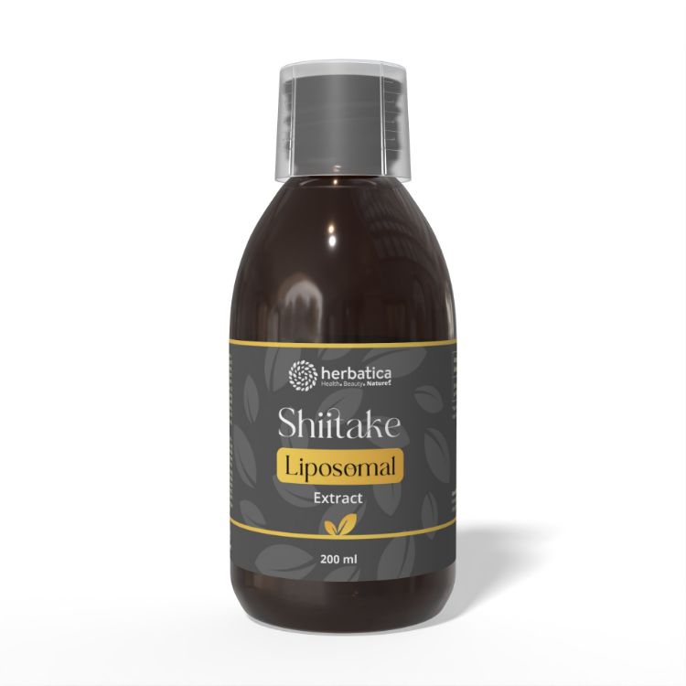 Obrázek Lipozomální extrakt Shiitake (30 % polysacharidů) - 200 ml - Herbatica