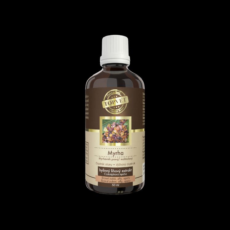 Obrázek Myrha tinktura – kapky 50 ml – Green idea