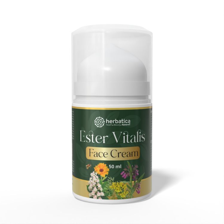 Obrázek Ester Vitalis Face Cream – revitalizační pleťový krém pro zralou a unavenou pleť – 50 ml - Herbatica