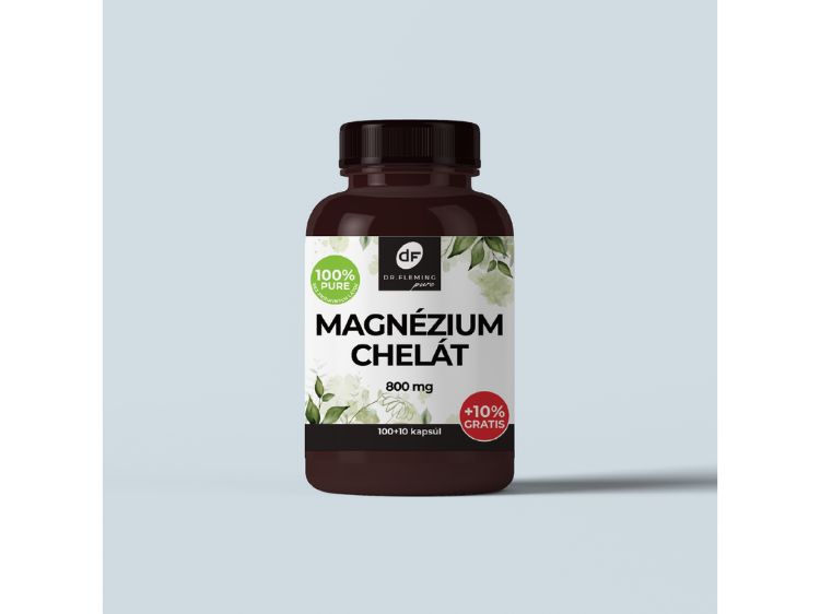 Obrázek Magnézium Chelát 800 mg - 110 kapslí - Dr. Fleming