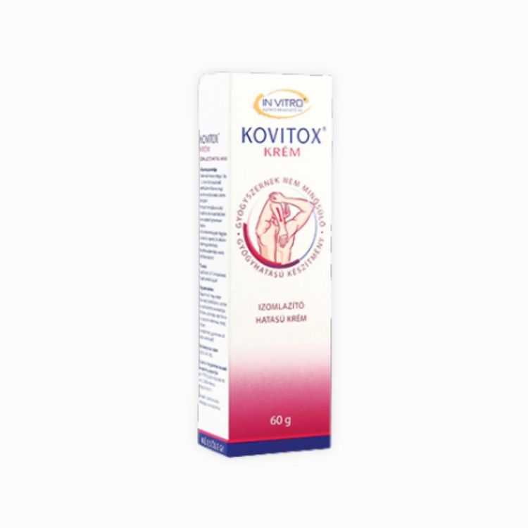Obrázek IN VITRO Kovitox krém – úleva pro ztuhlé svaly a namáhané klouby – 60 g – InVitro