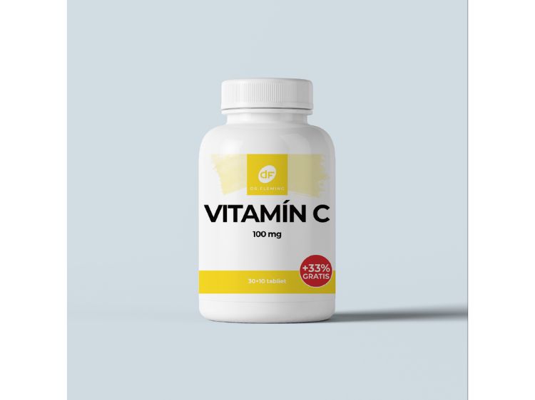 Obrázek Vitamín C 100 mg - 40 tablet - Dr. Fleming
