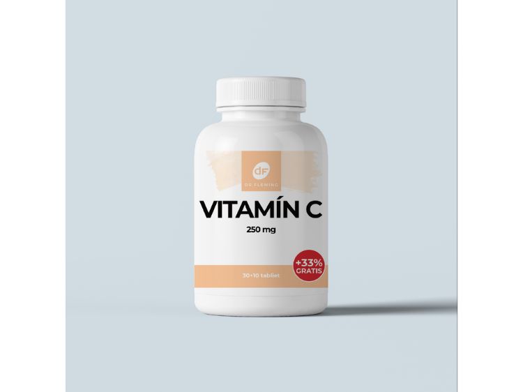 Obrázek Vitamín C 250 mg - 40 tablet - Dr. Fleming