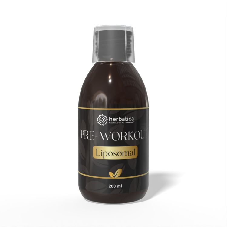 Obrázek Lipozomální PRE-WORKOUT - 200 ml - Herbatica