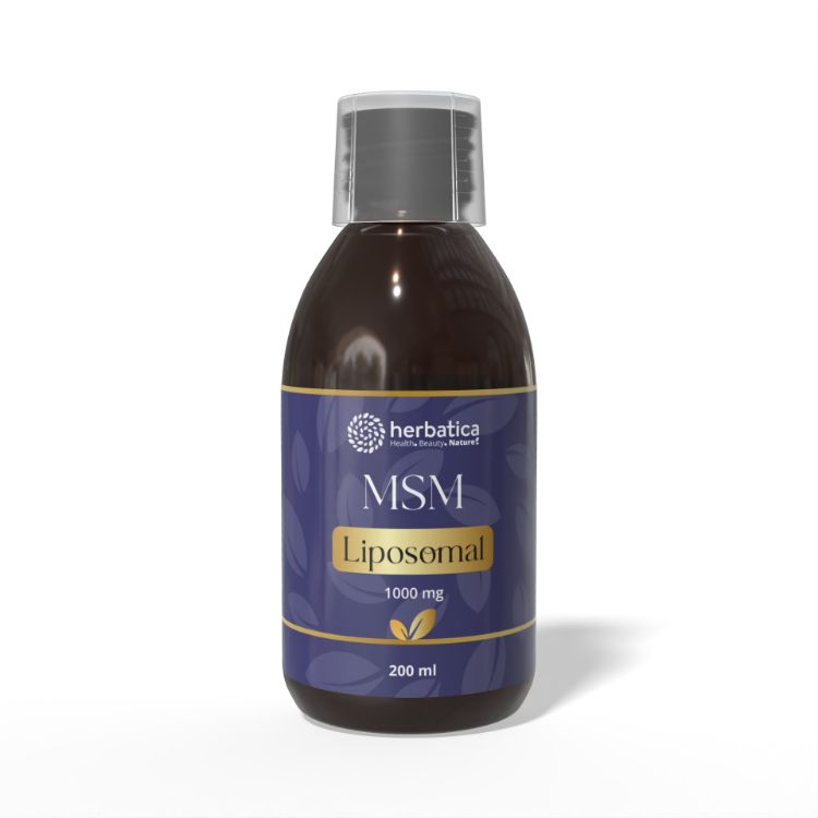 Obrázek Lipozomální MSM (Methylsulfonylmethan) - 200 ml - Herbatica