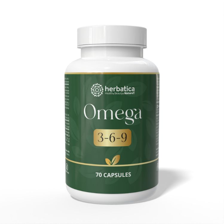 Obrázek Omega 3-6-9 - 70 kapslí - Herbatica