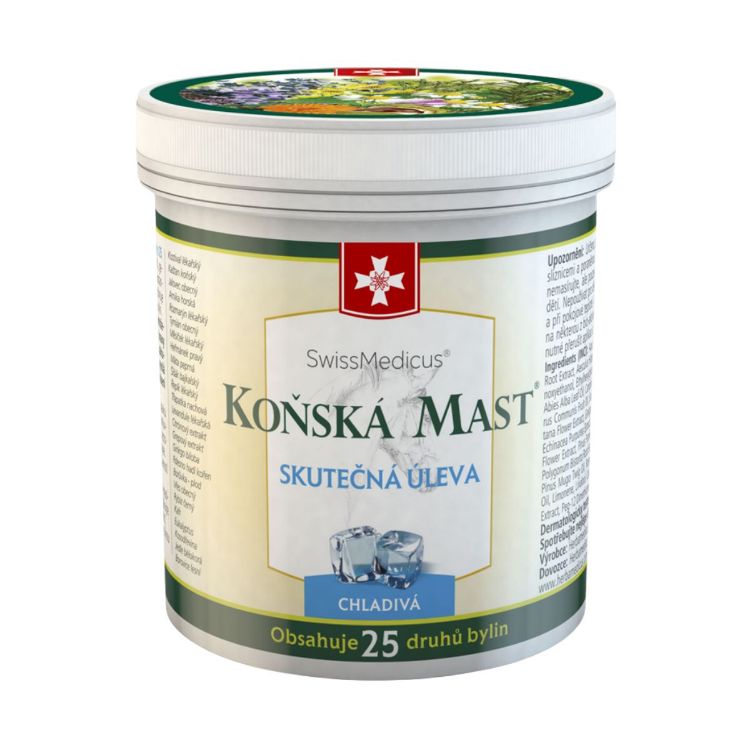 Obrázek Koňská mast chladivá 500 ml – SwissMedicus