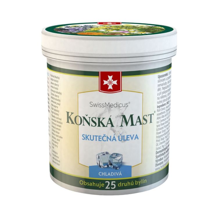 Obrázek Koňská mast chladivá 250 ml – SwissMedicus