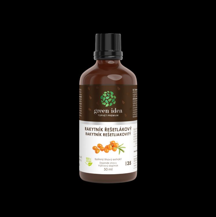 Obrázek Rakytník tinktura – kapky 50 ml – Green idea