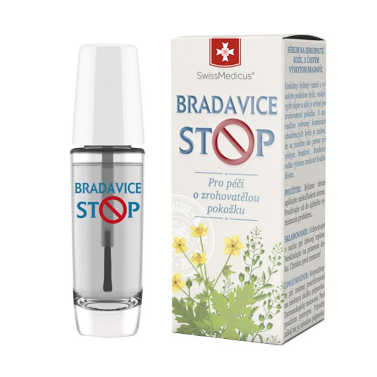 Obrázek BradaviceStop – sérum na zrohovatělou pokožku se sklonem k výskytu bradavic – 10 ml – SwissMedicus