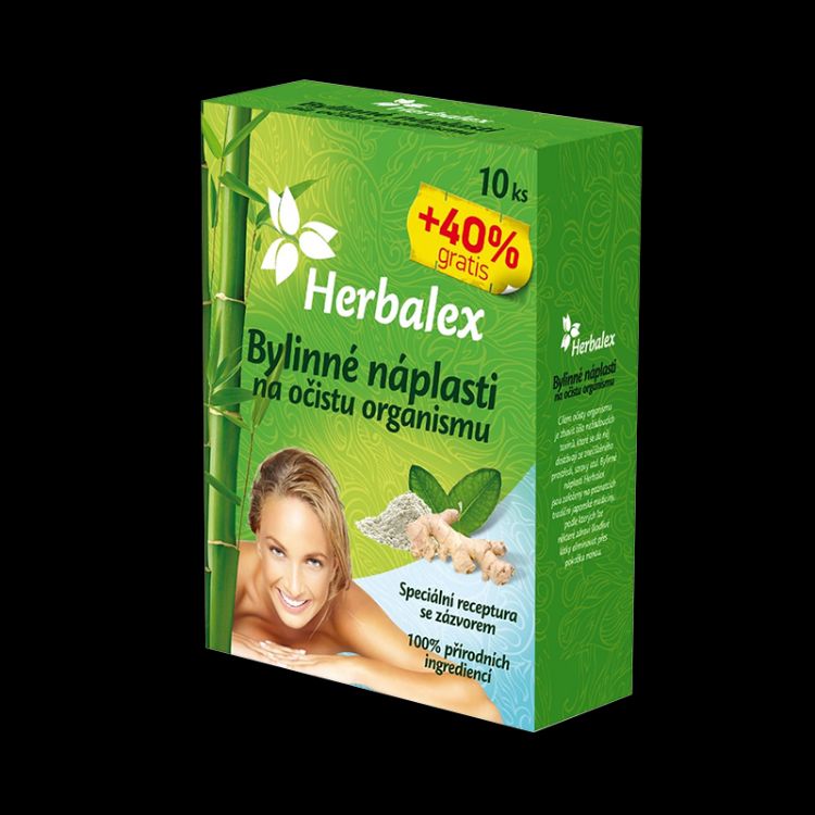 Obrázek Bylinné náplasti na očistu organismu - 14 ks - Herbalex
