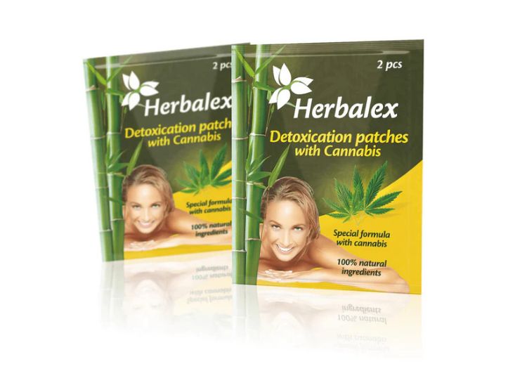 Obrázek Detoxikační náplasti s konopím - 2 ks - Herbalex