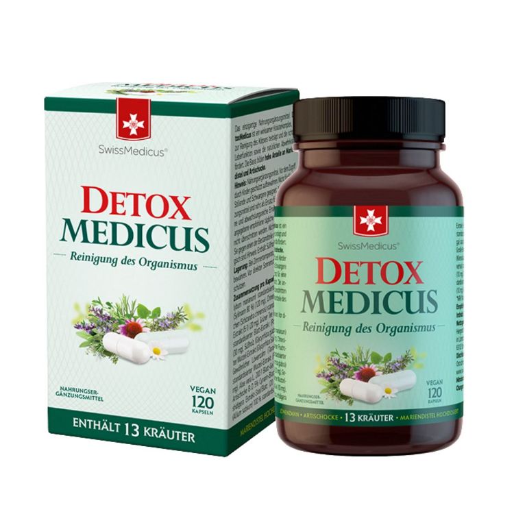 Obrázek DetoxMedicus - 120 kapslí - SwissMedicus
