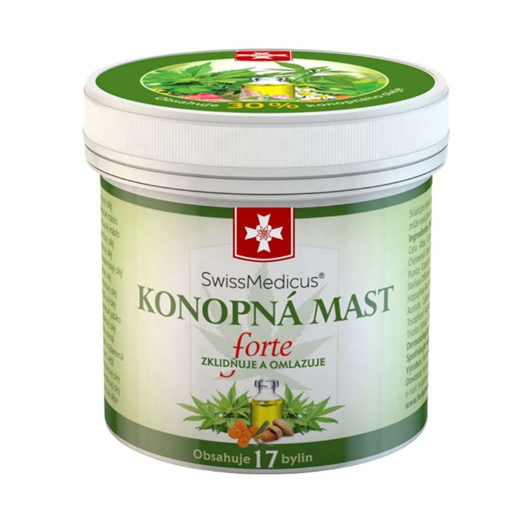 Obrázek Konopná mast Forte - 125 ml - SwissMedicus
