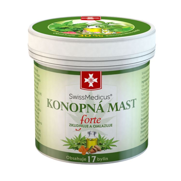 Obrázek Konopná mast Forte - 50 ml - SwissMedicus