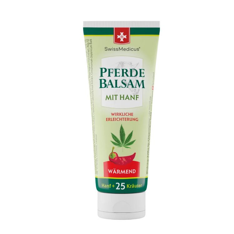 Obrázek Koňská mast s konopím hřejivá - 75 ml - SwissMedicus