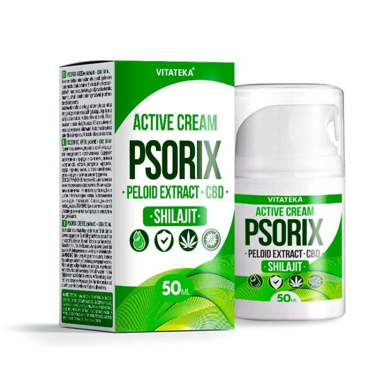 Obrázek PSORIX aktivní krém (CBD + Mumio) – 50 ml – Vitateka