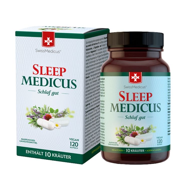 Obrázek SleepMedicus - 120 kapslí - SwissMedicus
