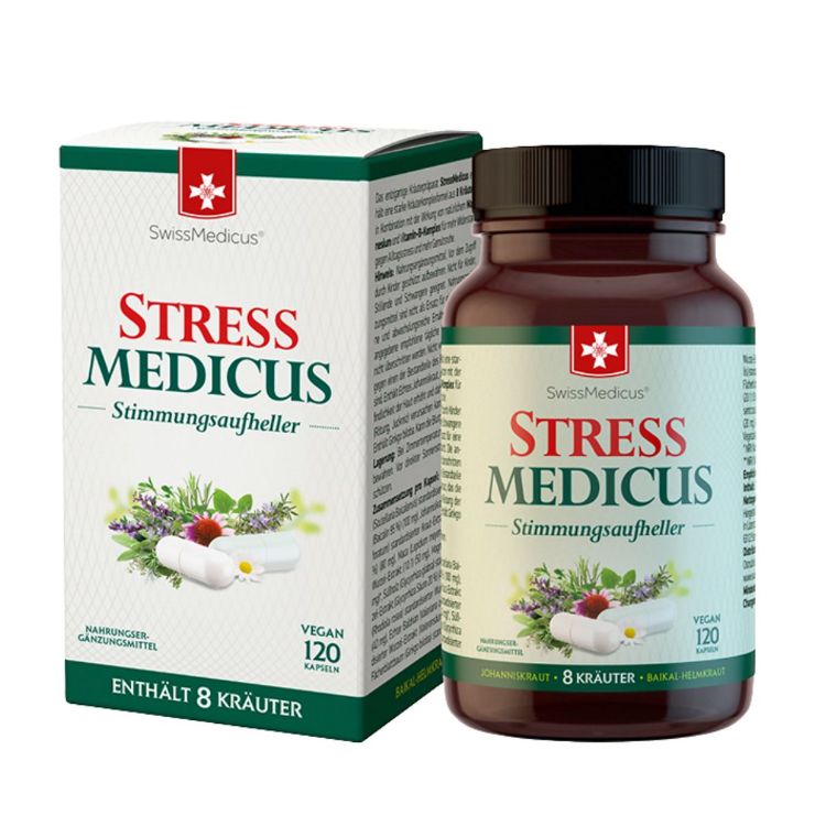 Obrázek StressMedicus - 120 kapslí - SwissMedicus