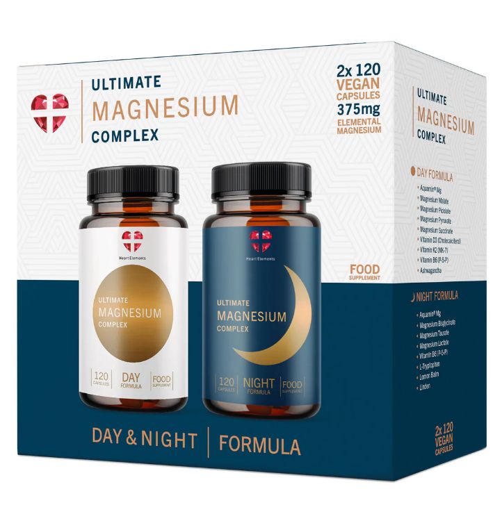 Obrázek Ultimate Magnesium Complex - 2x 120 kapslí - Heart Elements