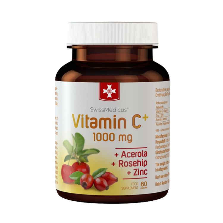 Obrázek Vitamín C+ 1000 mg - 60 ks - SwissMedicus