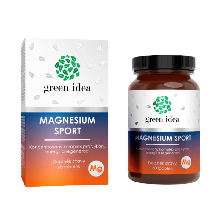 Obrázek Magnesium Sport - 60 kapslí - Green idea