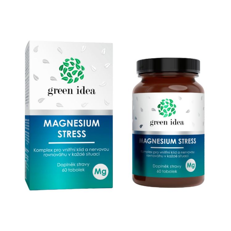 Obrázek Magnesium Stress - 60 kapslí - Green idea