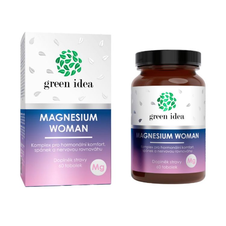 Obrázek Magnesium Woman - 60 kapslí - Green idea