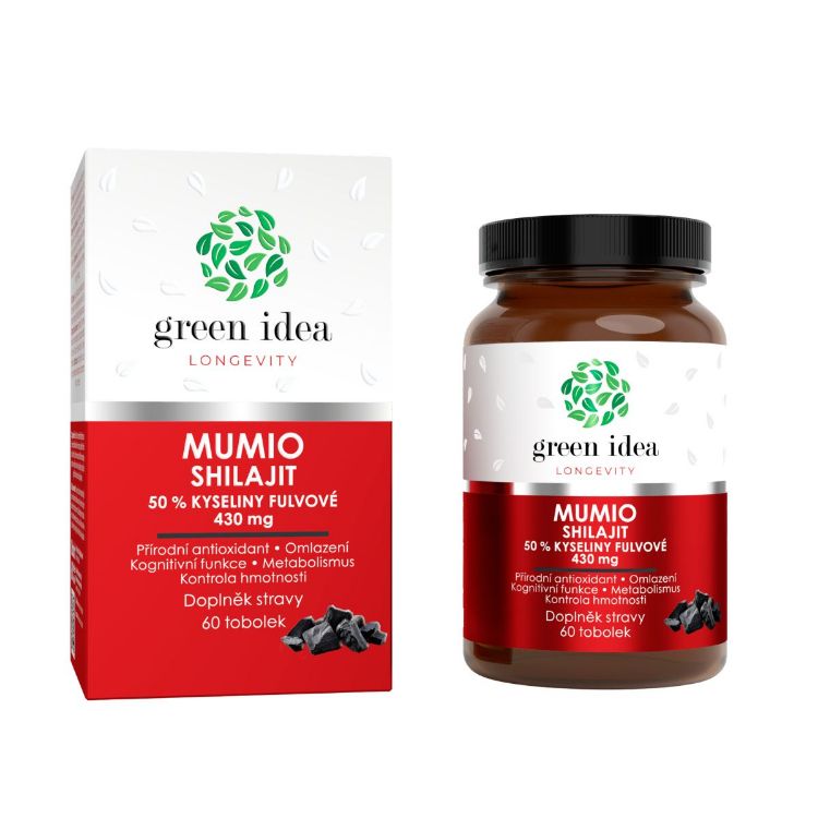 Obrázek Mumio - Shilajit - 60 kapslí - Green idea