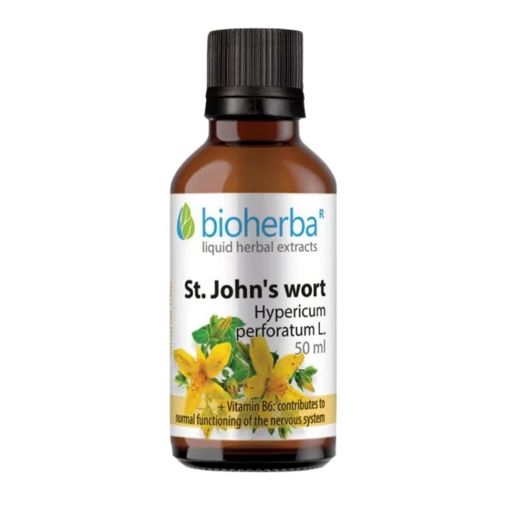 Obrázek Třezalka tečkovaná kapky – tinktura – 50 ml – Bioherba