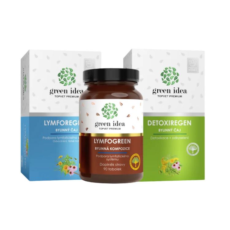 Obrázek Zvýhodněný set Detox & Lymfa – Green idea