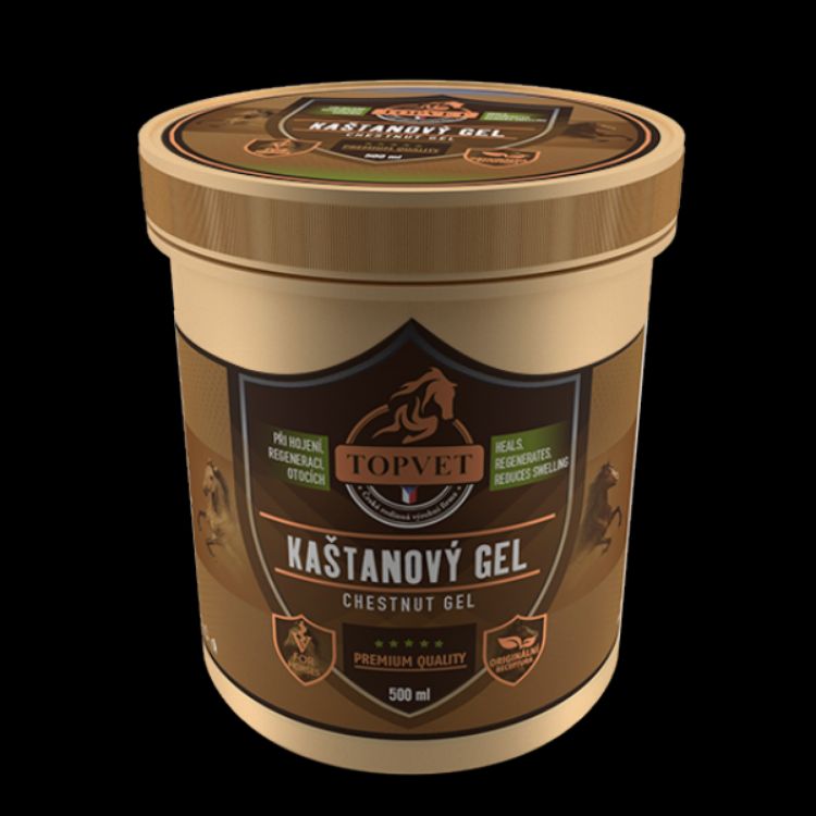 Obrázek Kaštanový gel pro koně 500 ml - Green idea