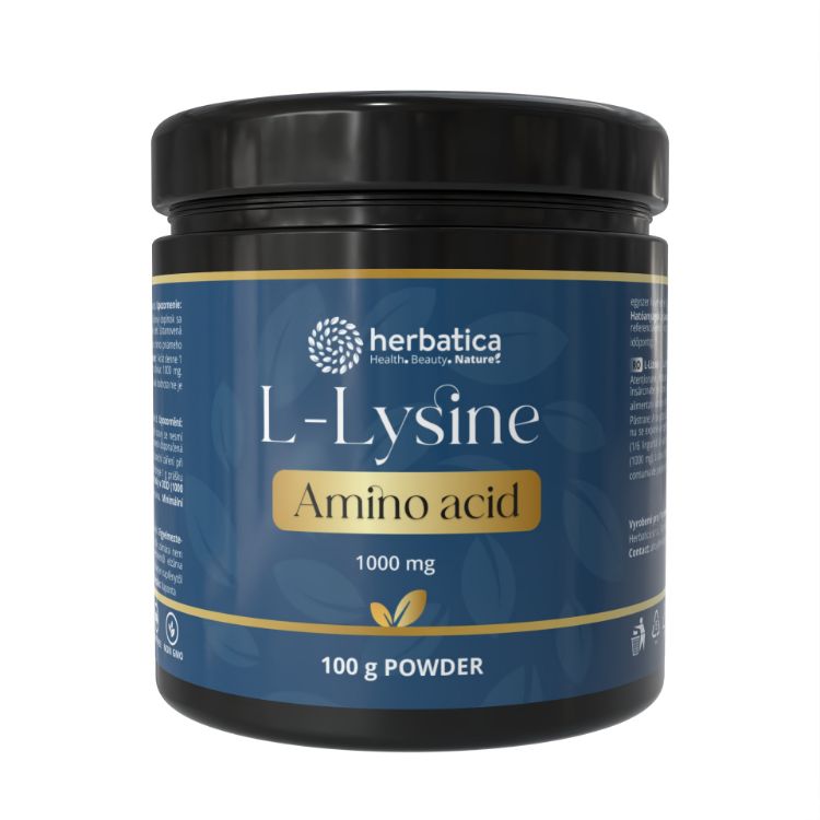 Obrázek L-lyzin - 100 g prášek - Herbatica