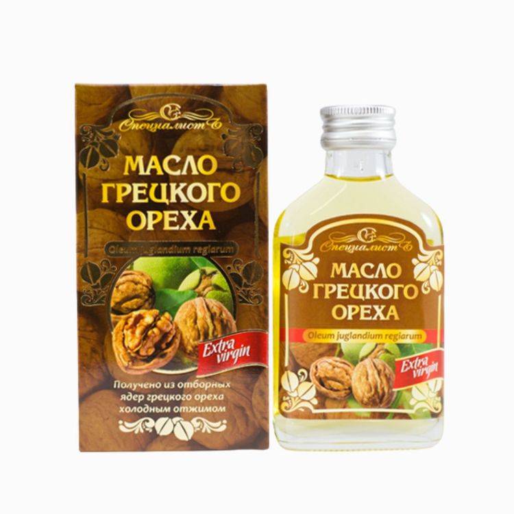 Obrázek 100% olej z vlašských ořechů, za studena lisovaný, panenský - Specialist - 100 ml