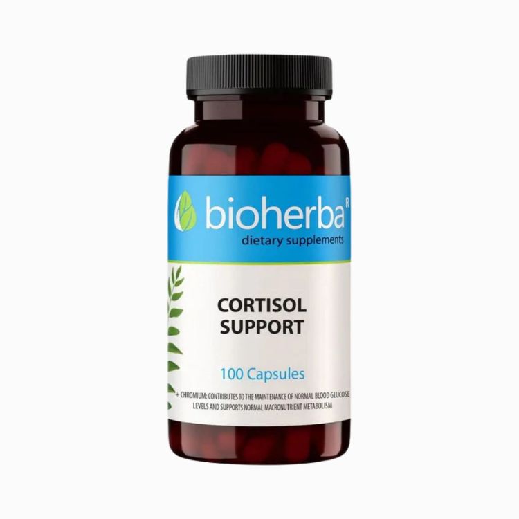 Obrázek Podpora kortizolu – 100 kapslí – Bioherba