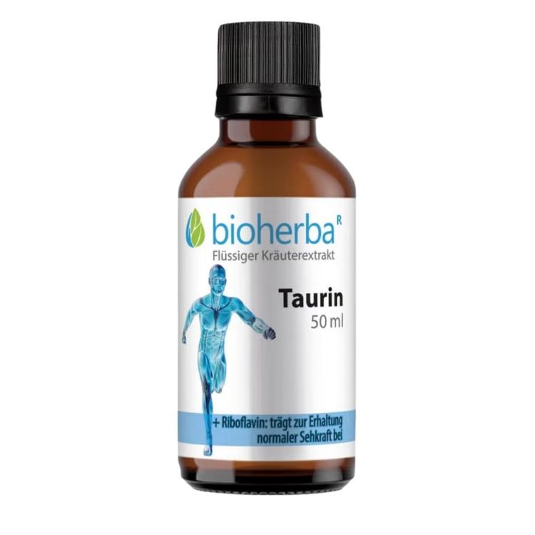 Obrázek Taurin – tinktura kapky – 50 ml – Bioherba