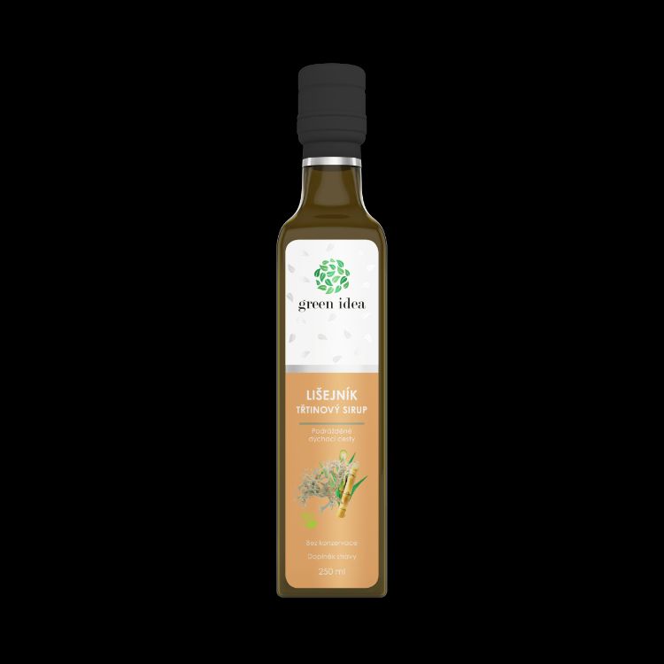 Obrázek Lišejník islandský – třtinový sirup 250 ml – Green idea