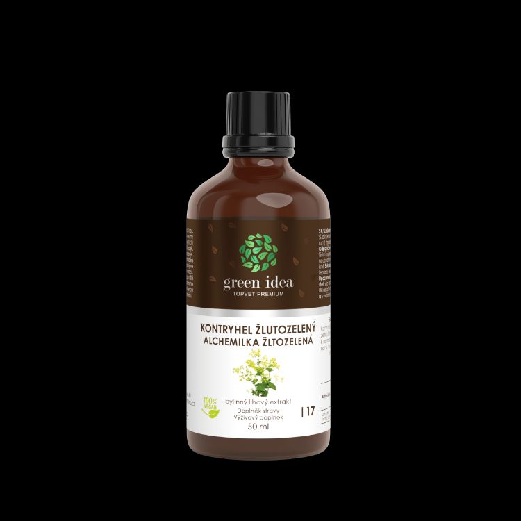 Obrázek Alchemilka žlutozelená – tinktura – kapky 50 ml – Green idea