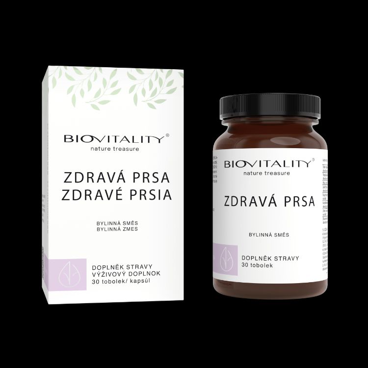 Obrázek Zdravá prsa – bylinný komplex – kapsle 30 ks – Green idea