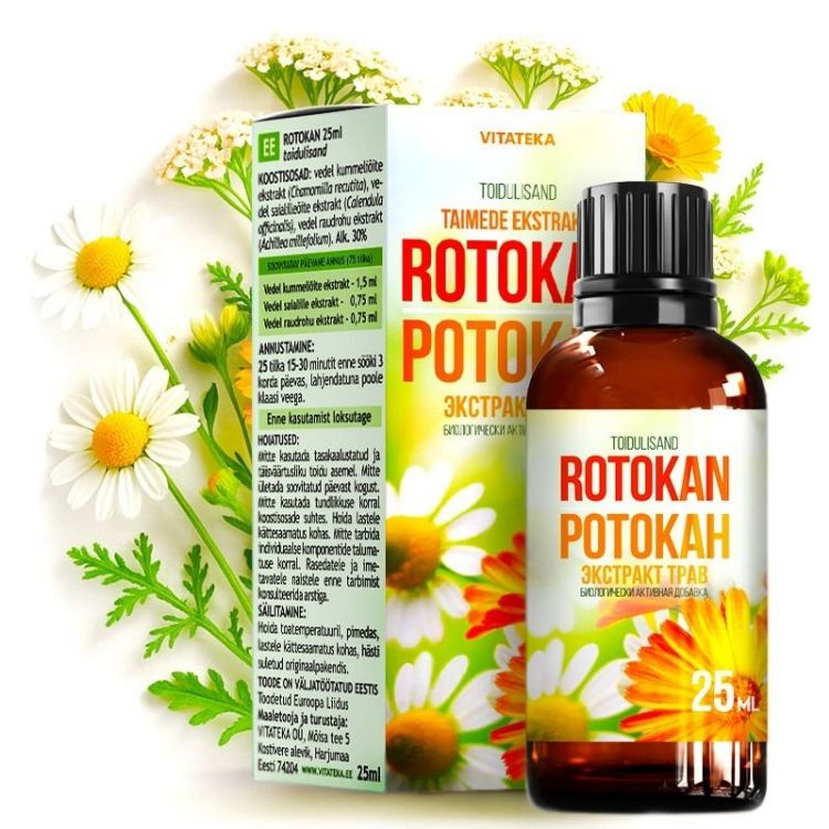 Obrázek Rotokan – bylinný elixír – 25 ml – Vitateka