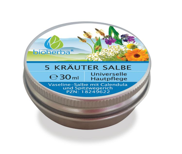 Obrázek 5bylinná univerzální mast na pokožku - 30 ml - Bioherba