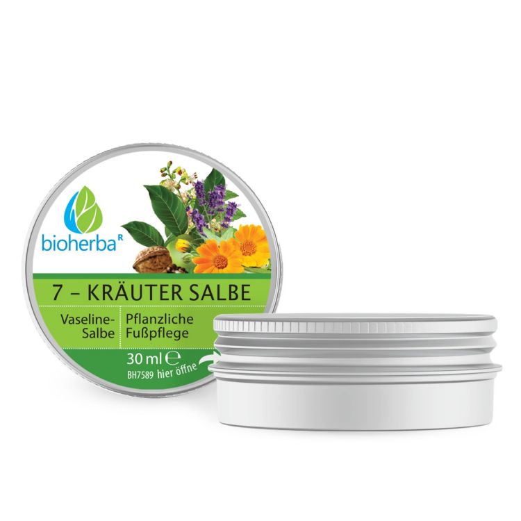 Obrázek 7bylinná mast na nohy s kaštanem koňským a ořechem – 30 ml – Bioherba
