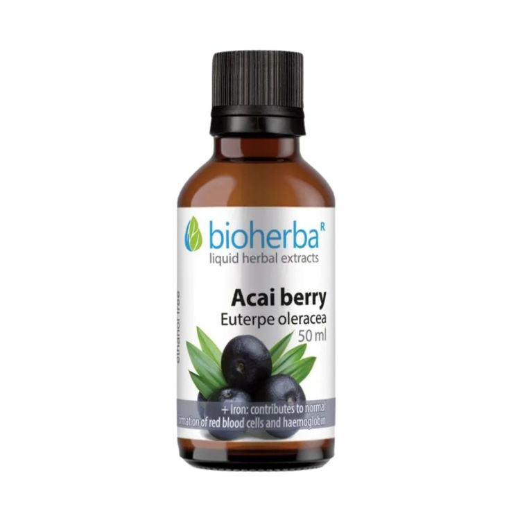 Obrázek Acai bobule – tinktura kapky – 50 ml – Bioherba