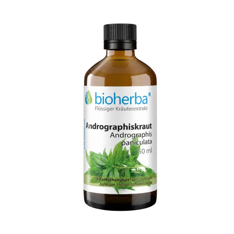 Obrázek Andrographis – tinktura kapky – 50 ml – Bioherba