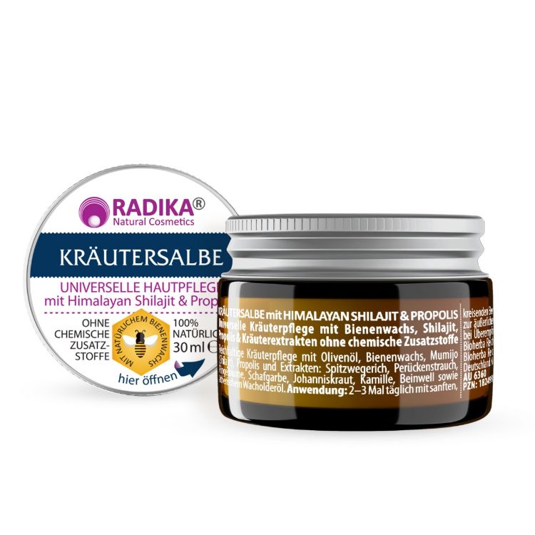 Obrázek Bylinná mast s himálajským Shilajitem a propolisem - 30 ml - Bioherba