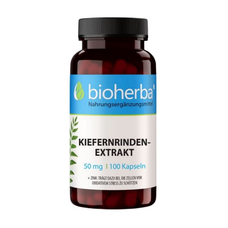 Obrázek Extrakt z borové kůry 50 mg - 100 kapslí - Bioherba