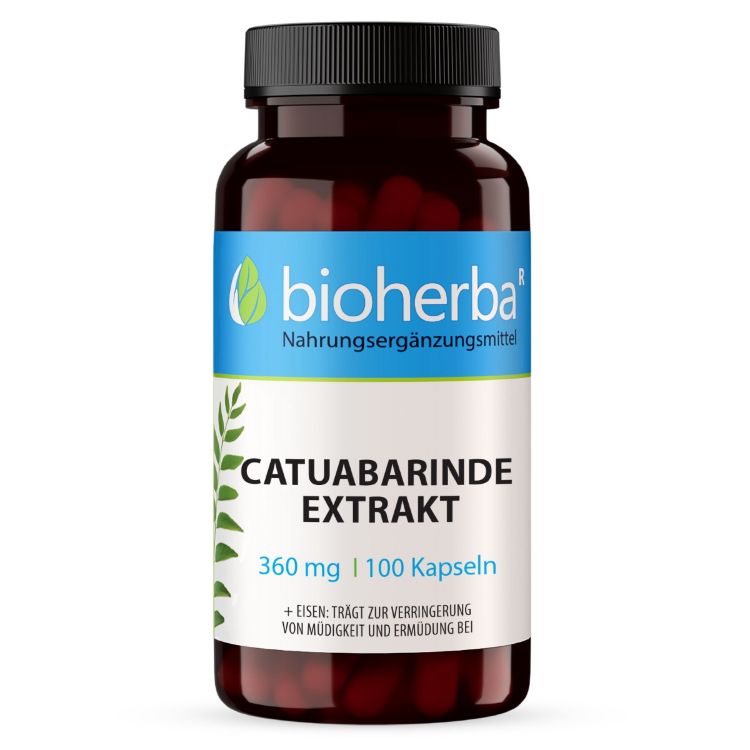 Obrázek Extrakt z kůry Catuaba 360 mg – 100 kapslí – Bioherba