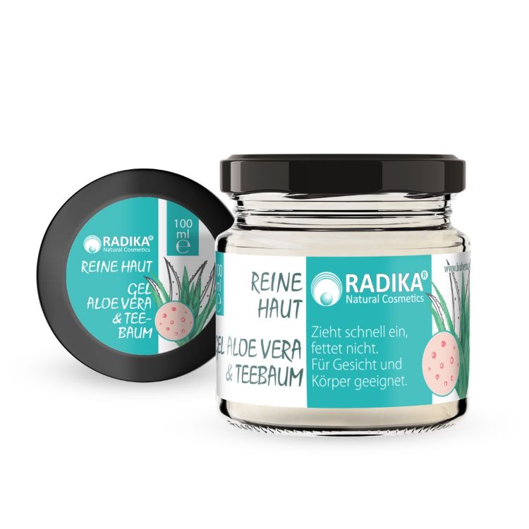 Obrázek Gel Aloe Vera & Tea Tree - 100 ml - Bioherba