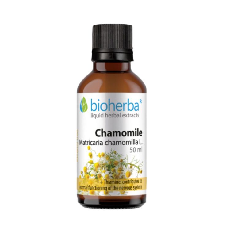 Obrázek Heřmánek – tinktura kapky – 50 ml – Bioherba